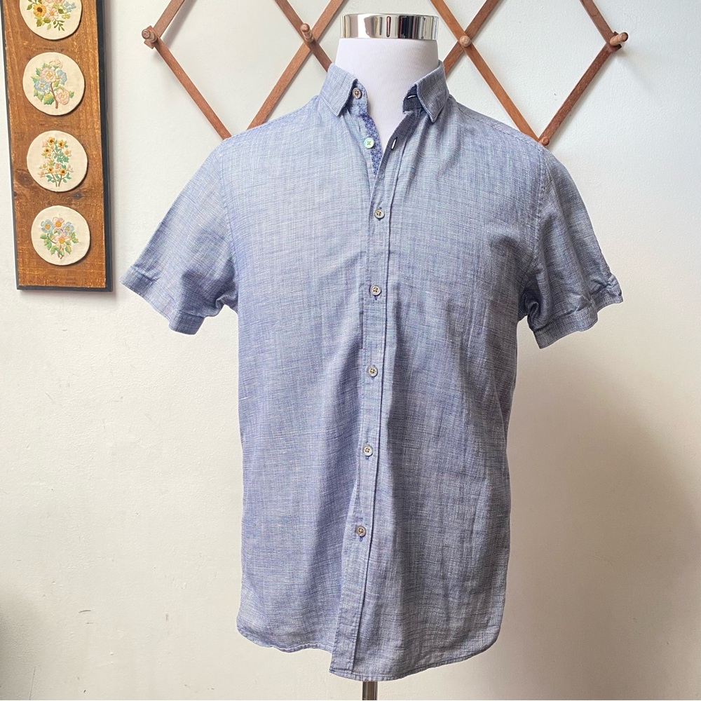 Ted Baker London Linen Button Up Shirt